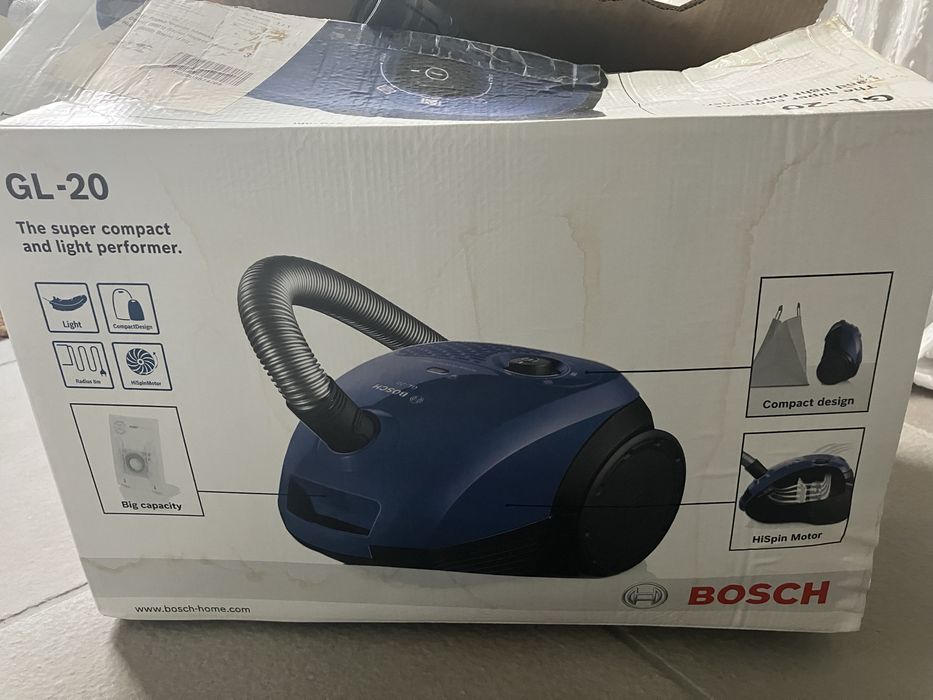 Прахосмукачка Bosch BGL2UB110, Филтър Мicro, Син