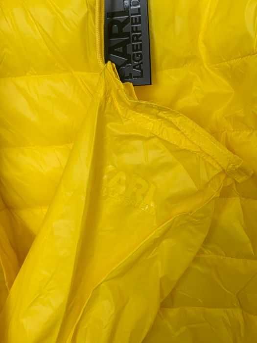 KARL LAGERFELD олекотено пухено яке, размер S, ново с етикети