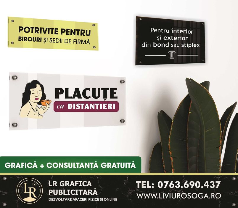 PUBLICITATE LA REDUCERE - Printare - Logo si Web Design