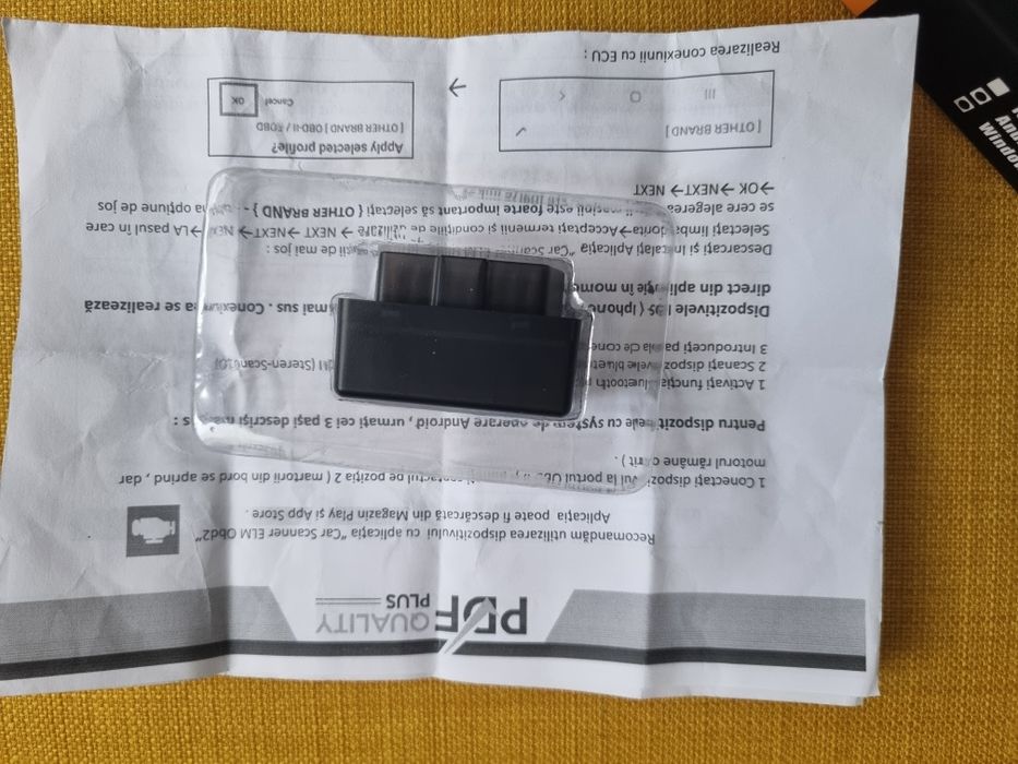 Tester auto / Interfata OBD II diagnoza Bluetooth pentru Android Obd 2