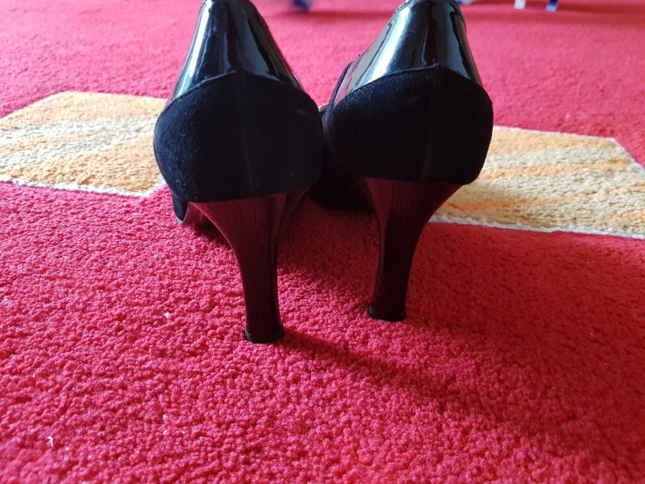 Pantofi  piele  naturala Valle verde