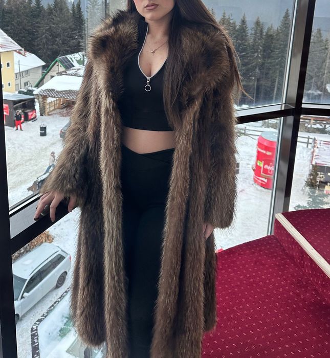 Haină de blană naturală