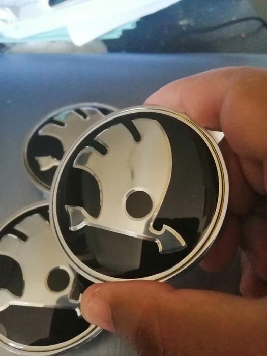 Capace pentru jante ALIAJ - Set 4 capace skoda