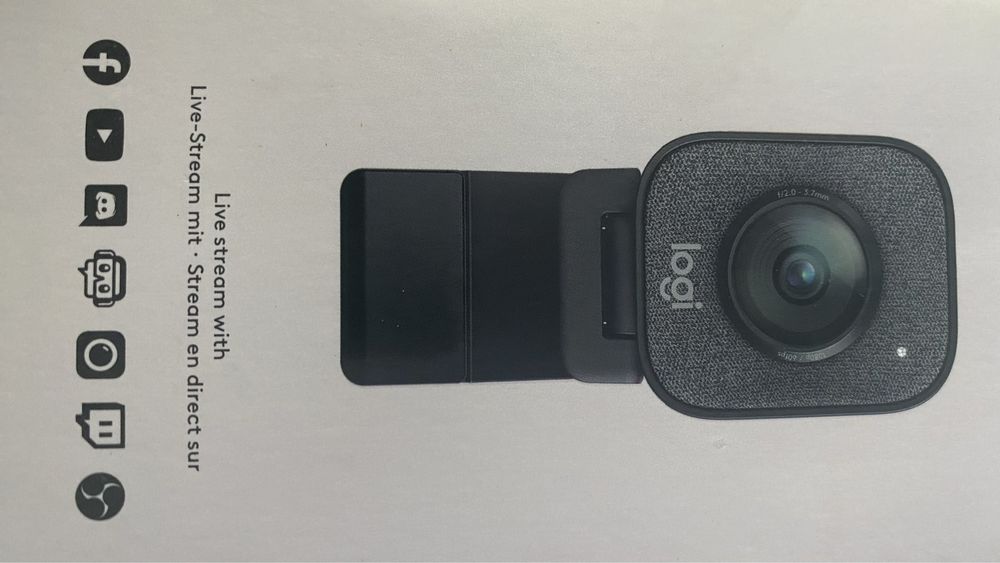 SIGILATA Camera web Logitech StreamCam USB-C culoare Graphite