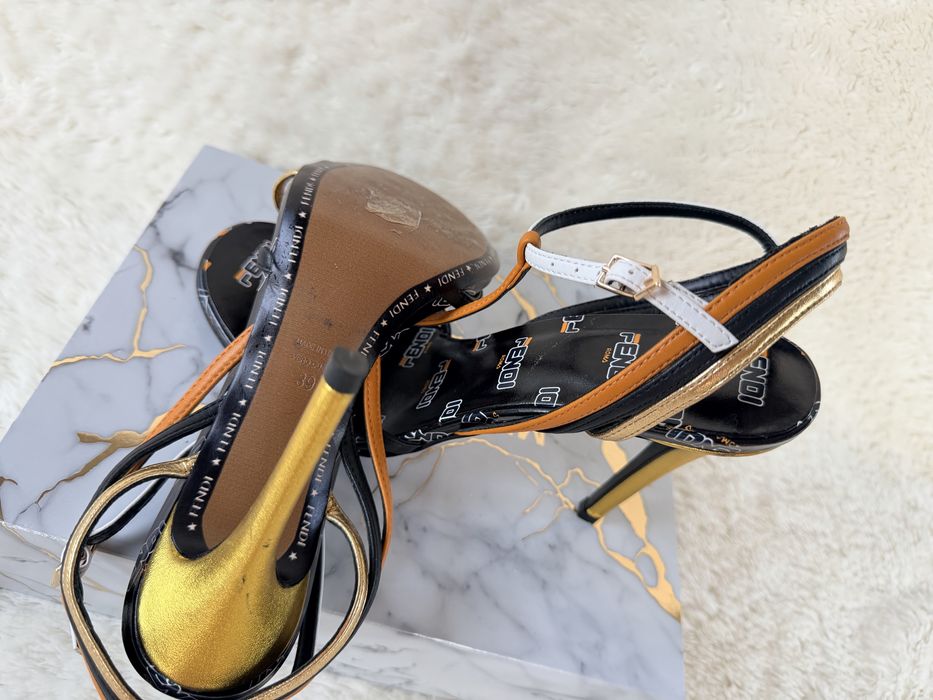 Fendi- sanda dama piele naturala