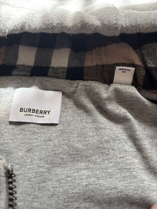 Burberry Zip Up Gri
