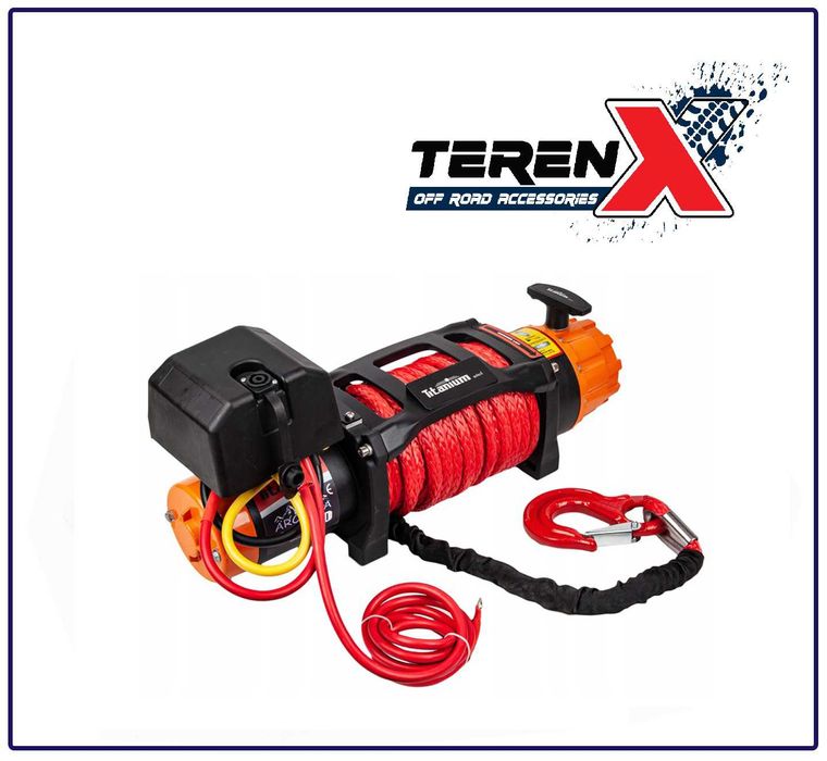 Troliu Titanium ARCTICA 10000 LBS , 5T,  motor 7CP,  sufa sintetica