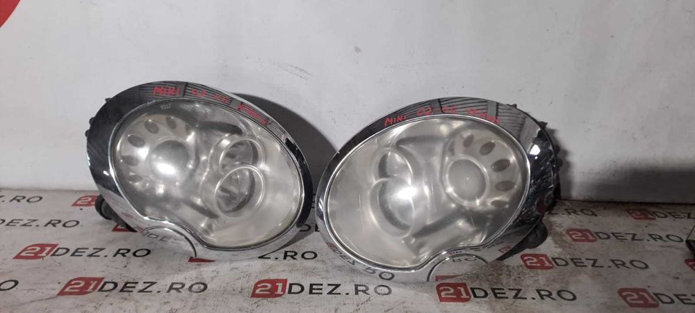 Faruri / Far stanga , Far dreapta complet cu Xenon , Mini Cooper One