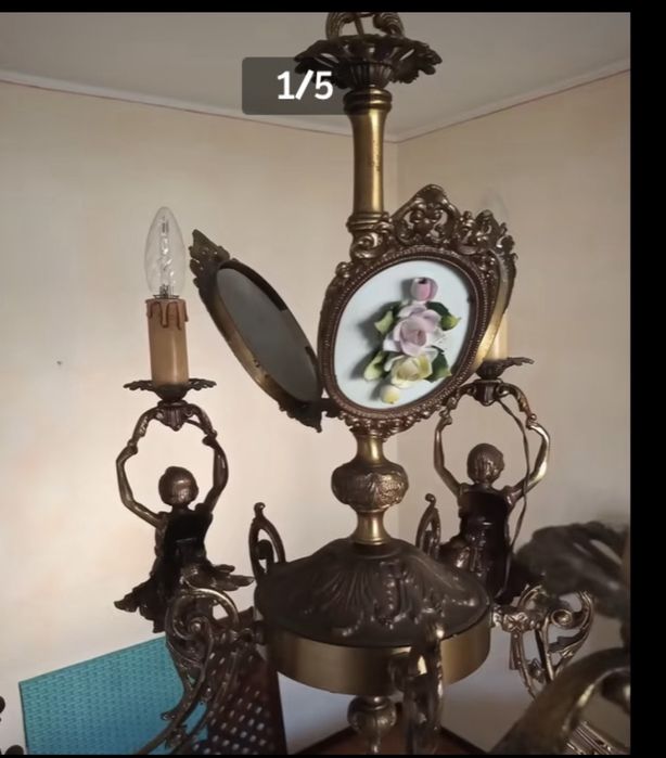 Candelabru din bronz