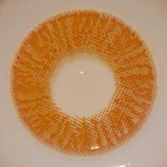 illusion Brown - Lentile de contact colorate Miere, pachet cu suport