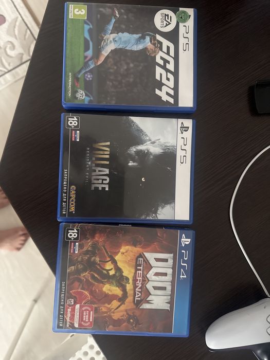 Продам игры на ps5 и ps4