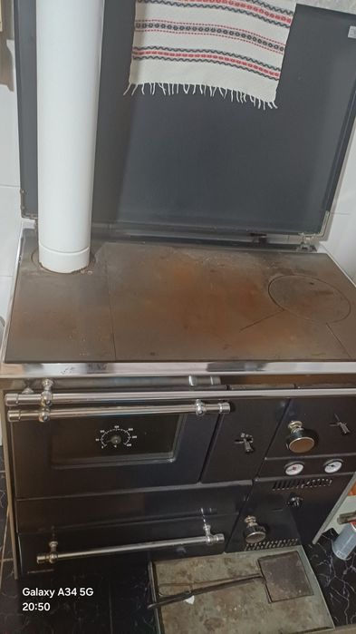 Sobă alfa-plam cu plita si cuptor