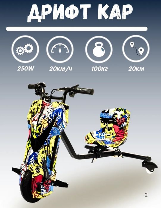 Продам дриф кар б/у