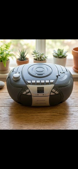 Radio Casetofon cu CD Player portabil – Boombox All-in-One