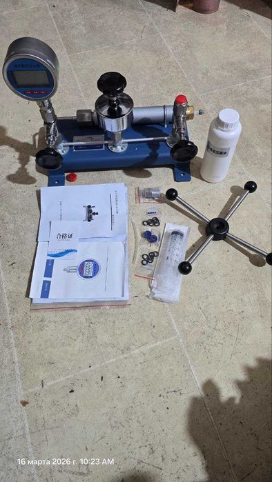 Калибратор давления для манометров