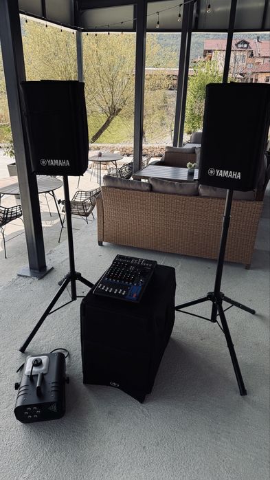 Озвучително оборудване под наем. Озвучване под наем