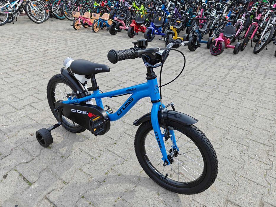 CROSS Алуминиев велосипед 16" BOXER син