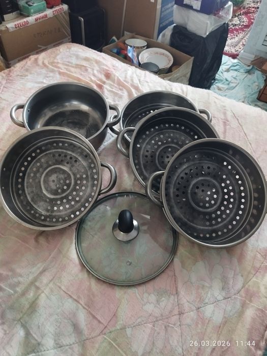 Мантоварка пяти ярусная