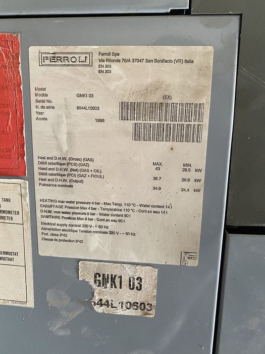 Отопительный автономный котел дизельный бу