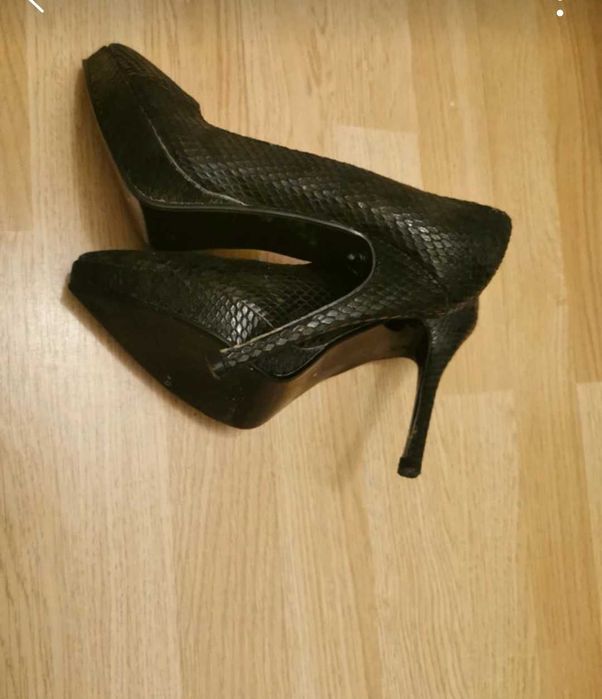 Pantofi stiletto piele șarpe