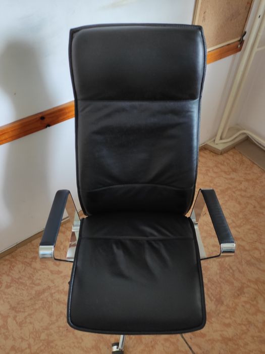 Ергономичен офис стол ChairPro VERONA - естествена кожа,