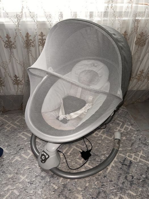 Бебешка люлка Cangaroo - Cloud, сива