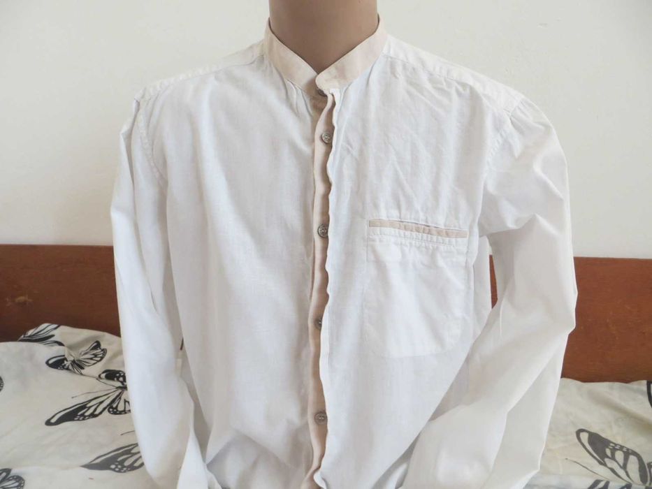 Мъжки ризи с дълъг ръкав от лен