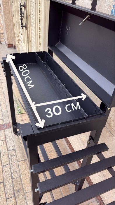 hi-tech GOROD mangal 80x30sm мангал