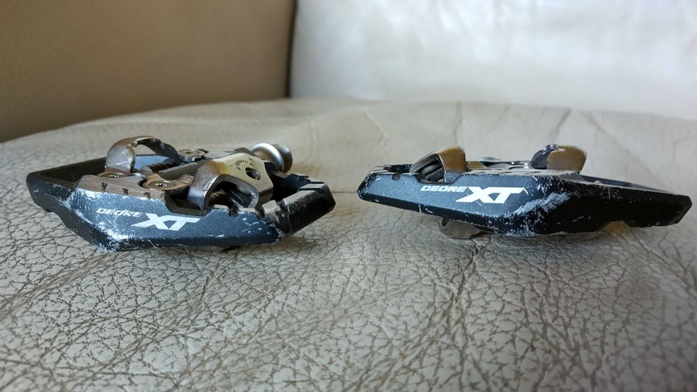 Педали Shimano Deore XT PD-8120 SPD + парчета