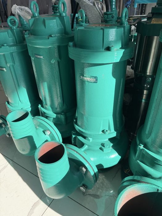 Shimge 100WQ7,5 кВт канализационный дренажный фекаль погружной насос