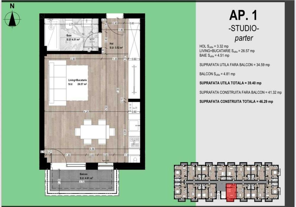 Studio OTOPENI PROIECT NOU. Direct Dezvoltator!