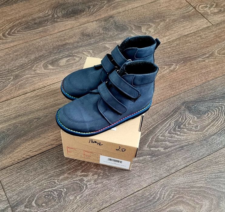 Ghete din piele naturală, imblanite, pentru copii 30