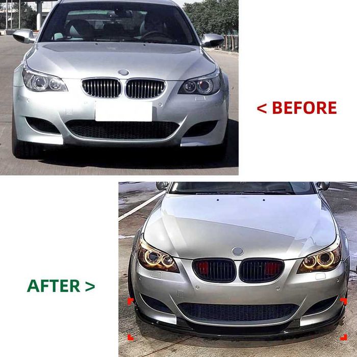 Spoiler prelungire bara fata  BMW Seria 5 E60 M5 AVE-S-0039