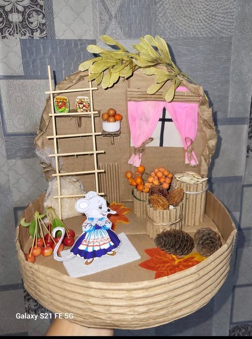 В наличии осенний поделки