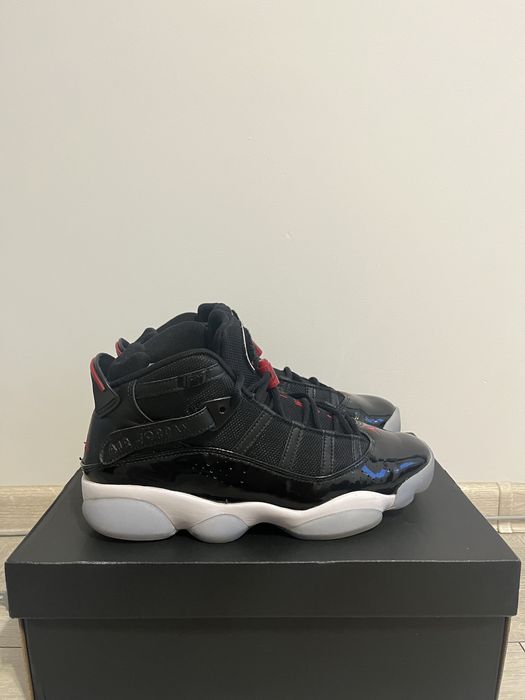 Jordan 6 Rings “Black/Gym Red/White”