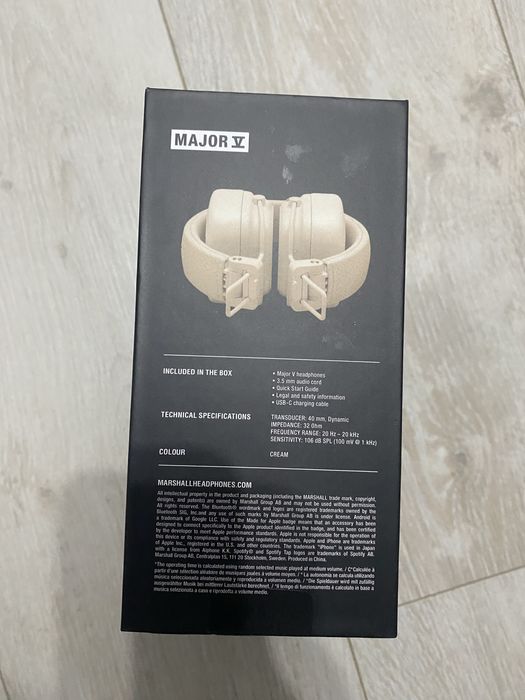 Продам наушники Marshall