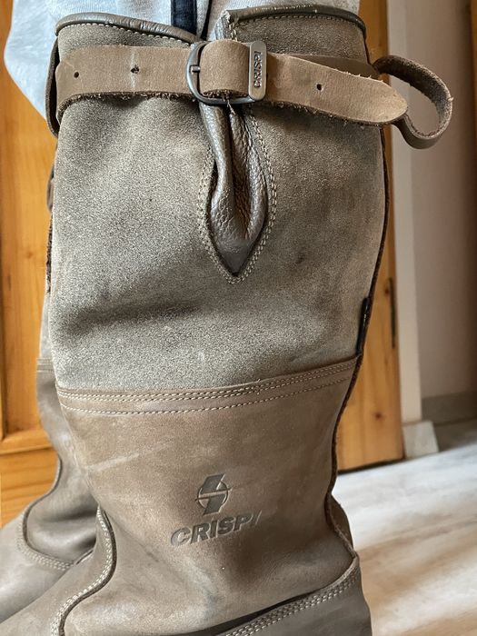 Ловни ботуши CRISPI FINLAND HTG MARRON кожени и вълна 47 номер