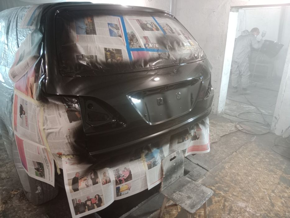 Костоправ -маляр. Работаем споттером