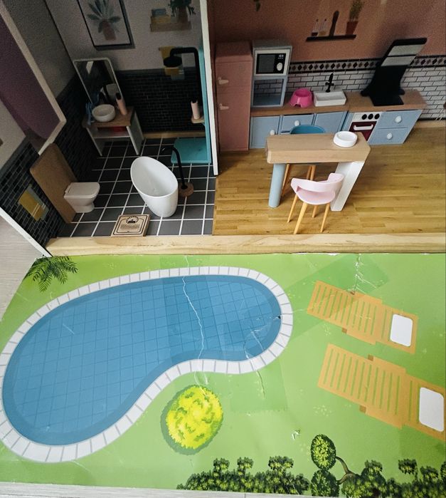 Къща за кукли ( дървена)