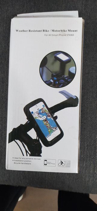 Велосипеден калъф-поставка за телефон