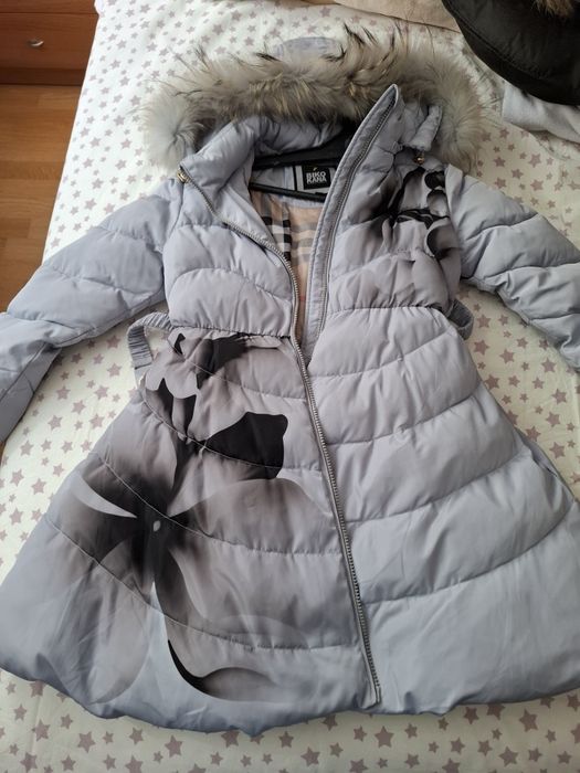 Зимние  пуховики для девочки