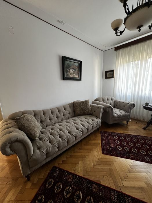 Set canapea si fotoliu vintage baroc