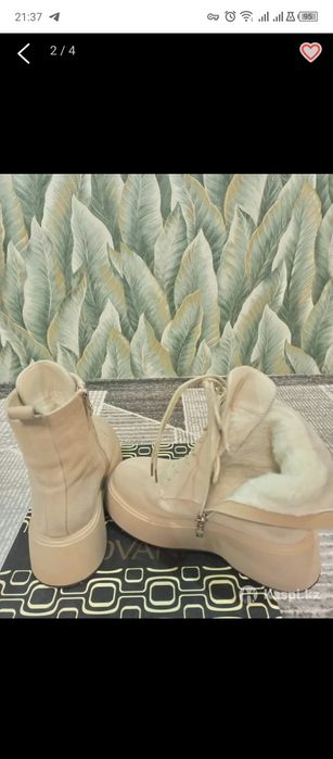 Зимние ботинки женские