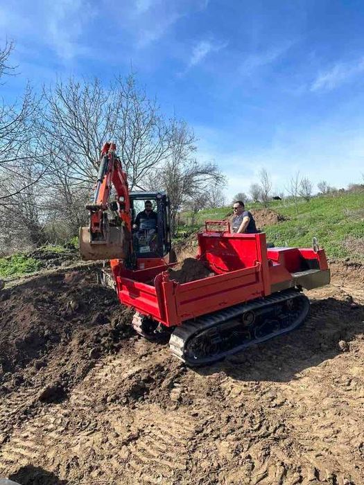 Услуги с багер и със строителна техника и изграждане на септични ями