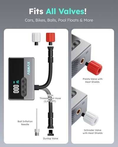 Нова Преносима електрическа помпа за колело гуми 120 PSI с манометър