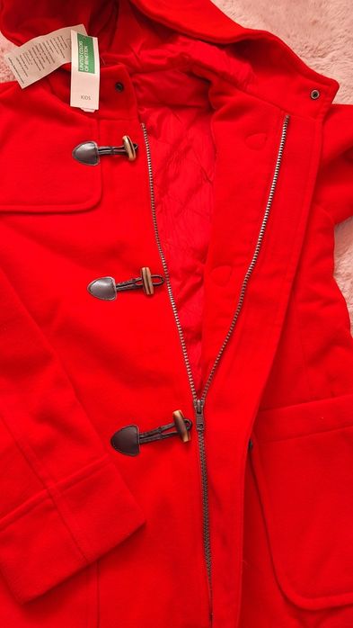 Палто/яке Benetton, ново, 10-11г., 150 см.