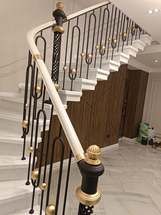 Перила ковка ва хай тек