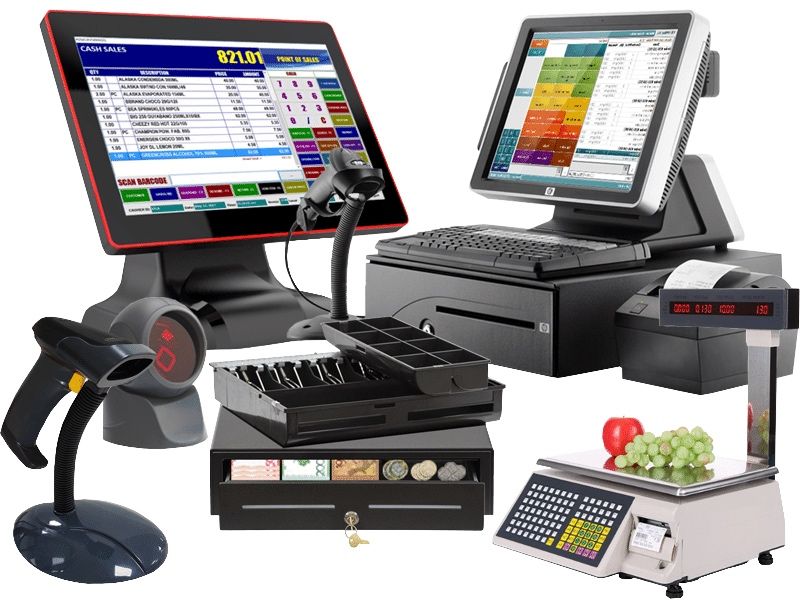 Monoblok skaner chek printer xprinter Pos tizim Kassa aparat