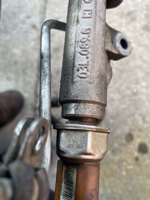 Rampa injectoare VW Passat 2.0 euro 5 CBAB CBB CBD