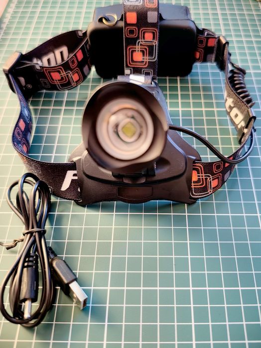 Lanterna LED frontala reincarcabila Foton HL-2157,10W, 1200 lumeni,